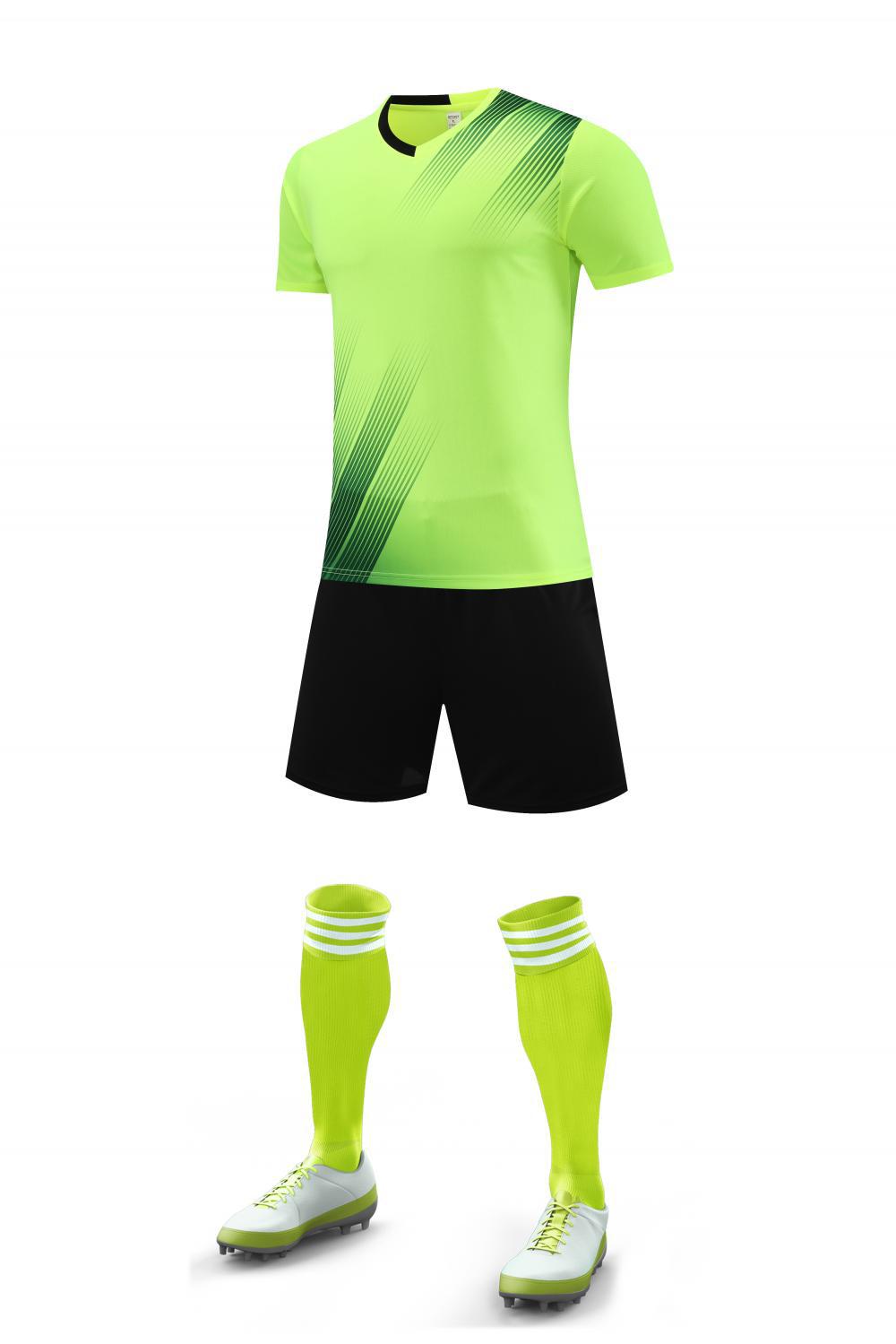 Short Sleeve Soccer Training Jersey With Quick Dry