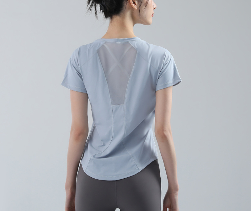 New Summer Arrival: Women's Slimming, Lightweight Sweat-Enhancing Fitness T-Shirt ¡ª Quick-Drying, Breathable, Short-Sleeve Athletic Top