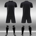 Short Sleeve Soccer Jersey Set For Summer Training