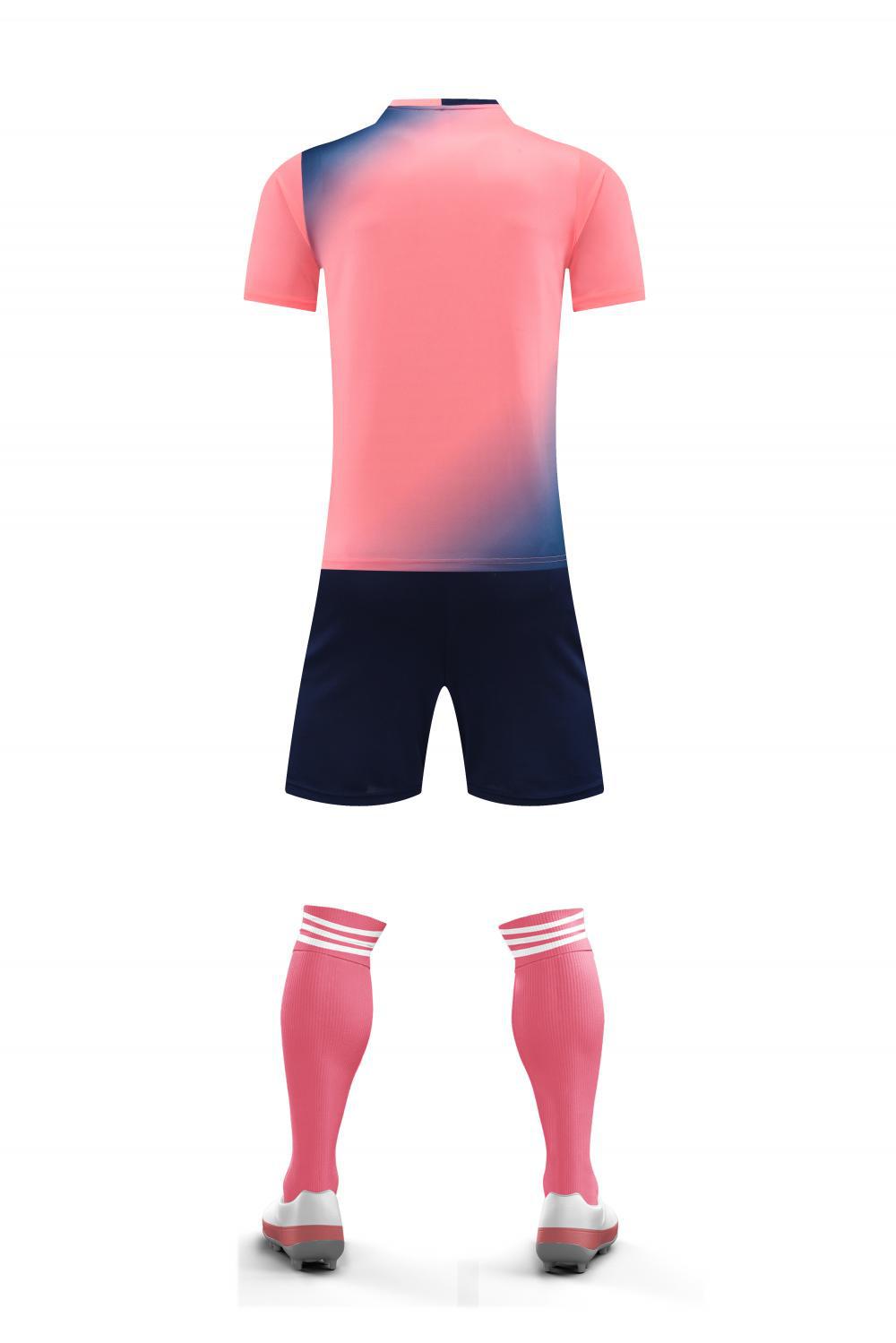 Short Sleeve Soccer Training Jersey With Quick Dry