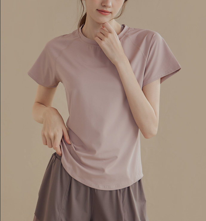 New Women's Breathable, Slim-Fit, and Flattering Sports Top ¡ª Yoga, Running, Quick-Drying Short-Sleeve T-Shirt & Fitness Wear (Summer)