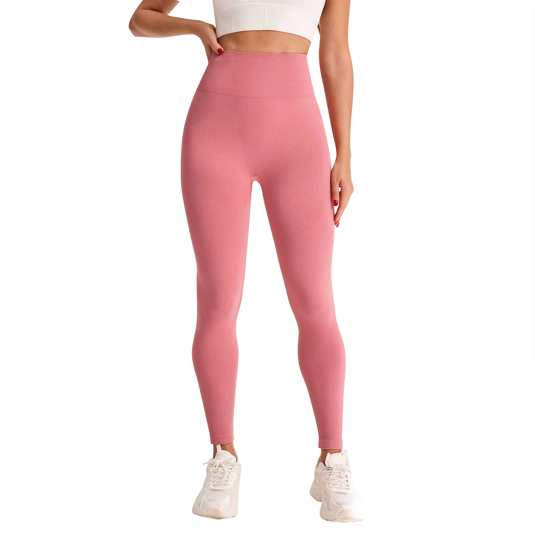 Seamless High Waist Yoga Pants With Sculpt And Lift