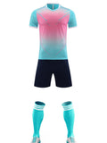 Quick Dry Soccer Jersey Set With Breathable Fabric