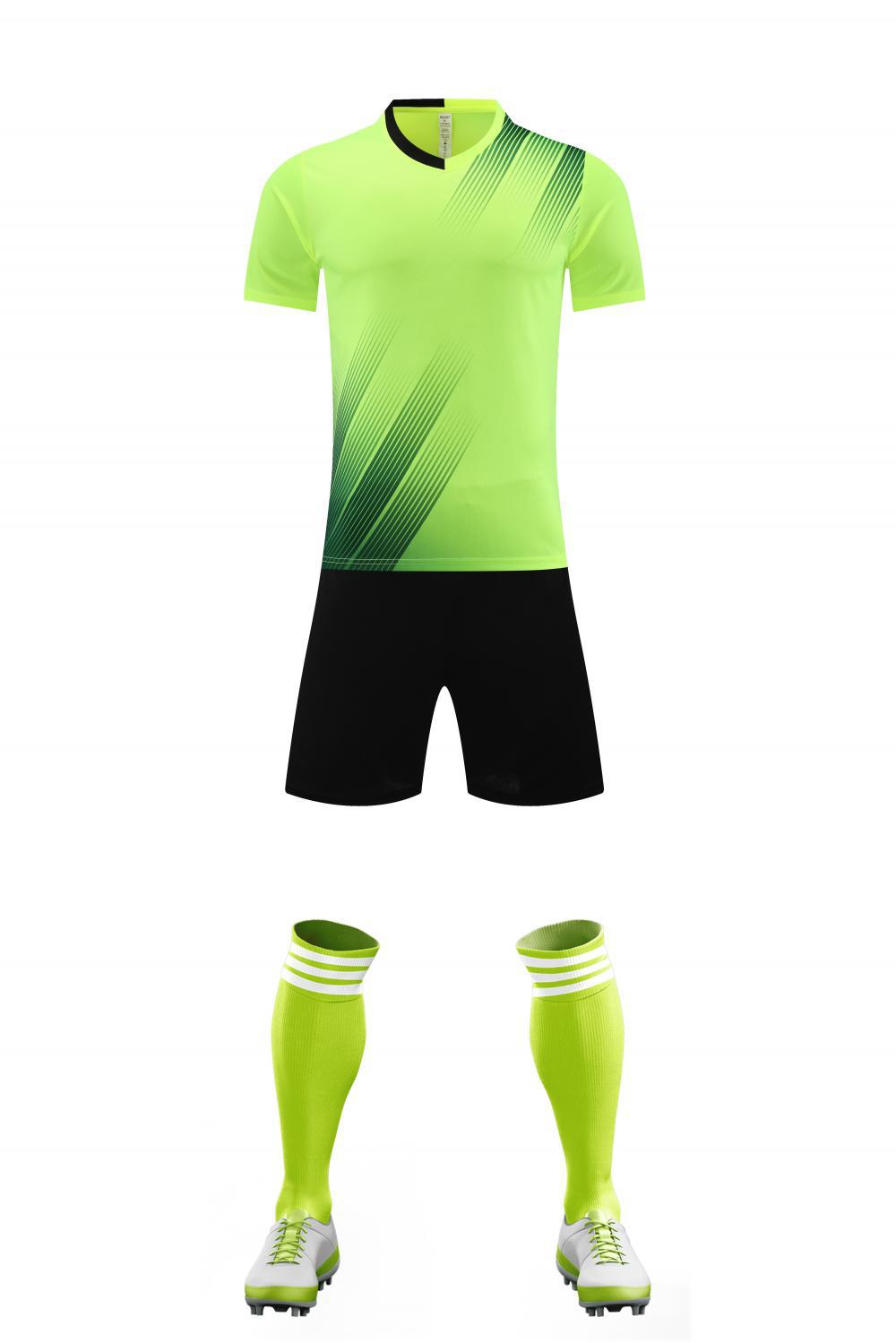 Short Sleeve Soccer Training Jersey With Quick Dry