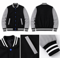 Classic Contrast Varsity Jacket