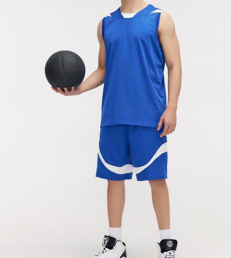 Basketball Jersey And Shorts Set With Breathable Fit