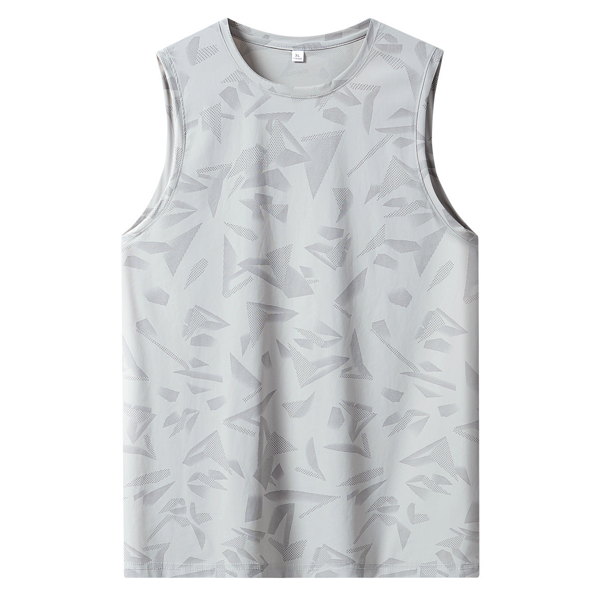 Camouflage Sleeveless Basketball Tank With Cooling Fabric