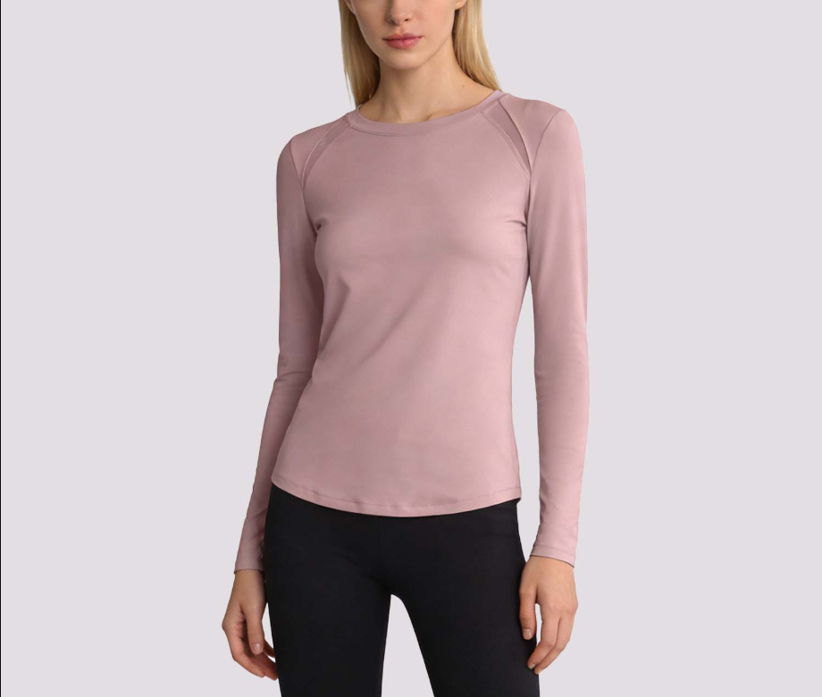 Women's Athletic Long-Sleeve T-Shirt ¡ª Slimming, Plus-Size Fitness Top for Spring & Autumn ¡ª Quick-Drying & Sweat-Wicking Running Wear