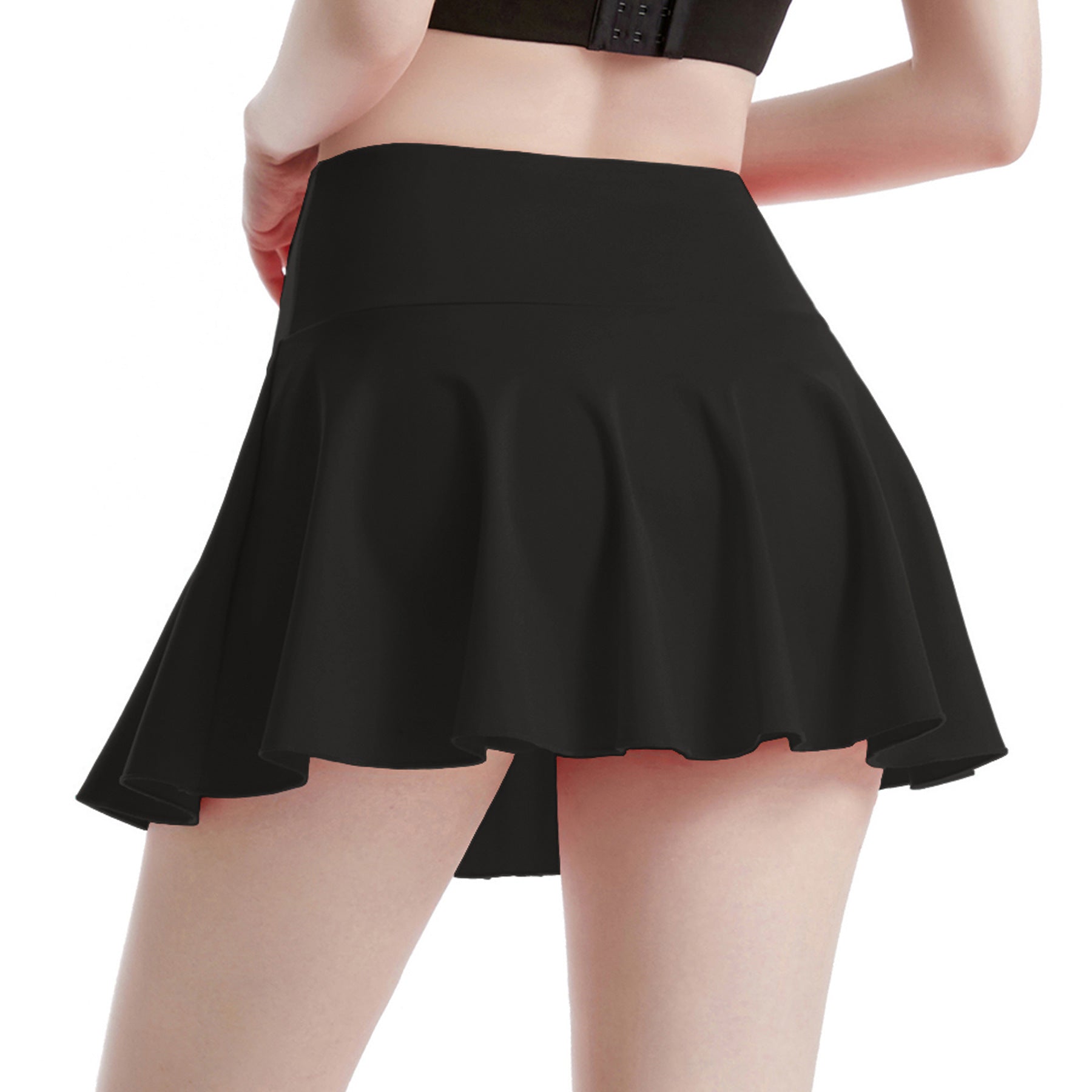 Women's Faux Two-Piece Sports Skirt ¡ª Summer High-Waisted Pleated Skirt for Yoga, Running, Training, and Tennis (Quick-Drying)