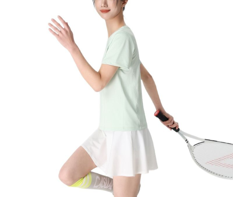 Women's Crew Neck Quick-Drying Sports T-Shirt ¡ª Sun Protection & Cooling Effect