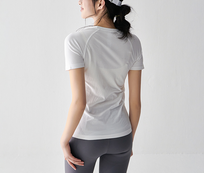 New Women's Short-Sleeve Sports Top ¡ª Breathable, Quick-Drying T-Shirt for Running, Tennis, Pilates, Fitness, and Yoga