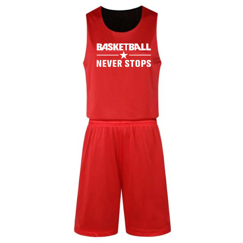 Reversible Basketball Jersey Set For Sports And Training