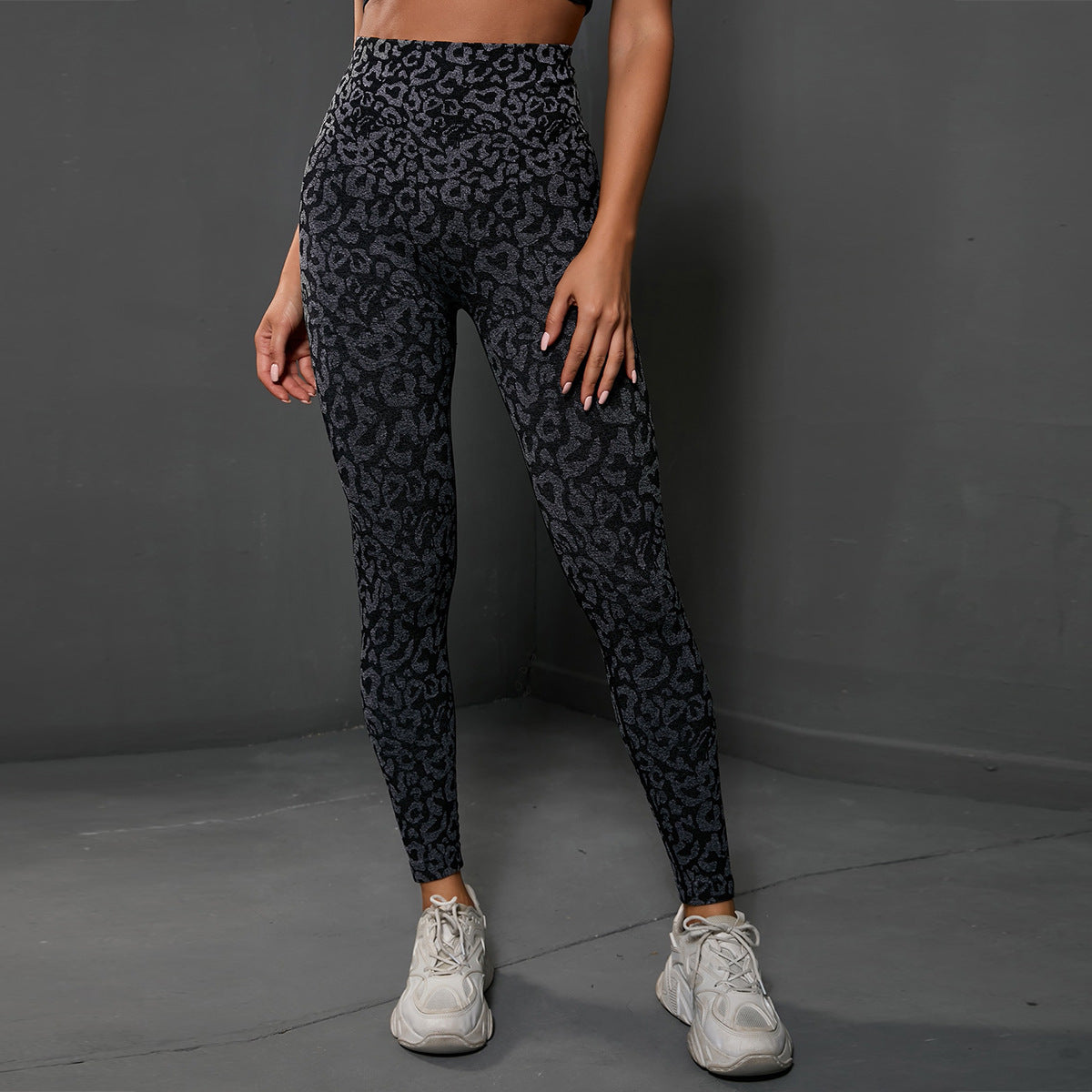 Seamless High Waist Yoga Pants With Tummy Control